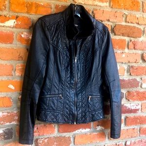 Mossimo faux leather motorcycle style jacket